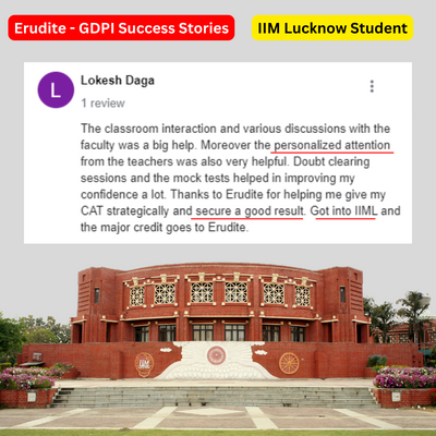 IIM Lucknow: GD PI WAT Training with Erudite